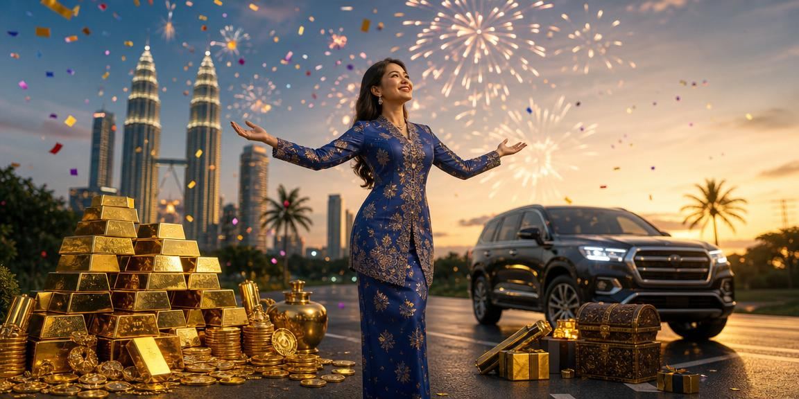 Pemain wanita Malaysia berbaju kurung menikmati pengalaman pertaruhan sukan dalam talian di rumah